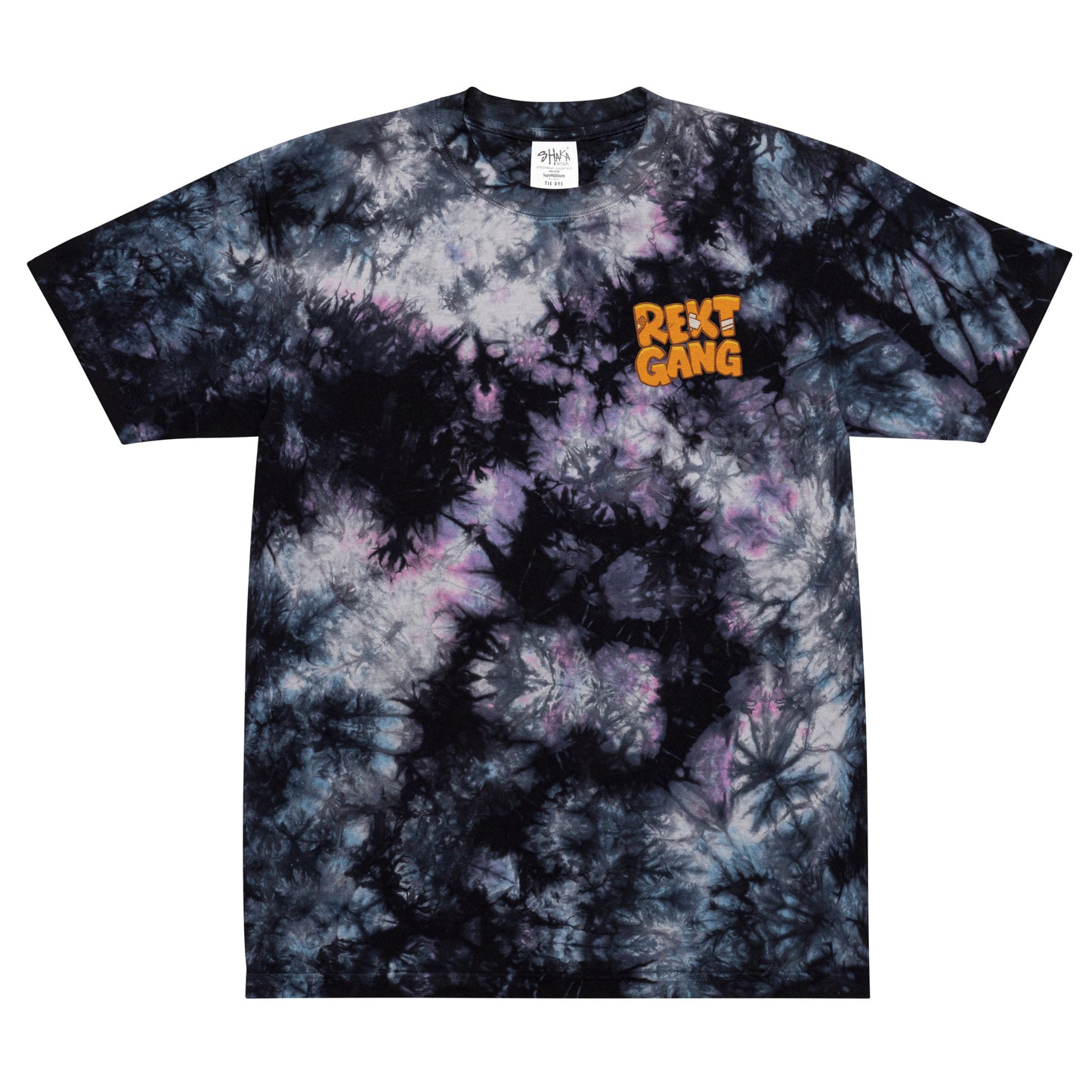 Rekt Gang - Embordered Logo on Tie-dye