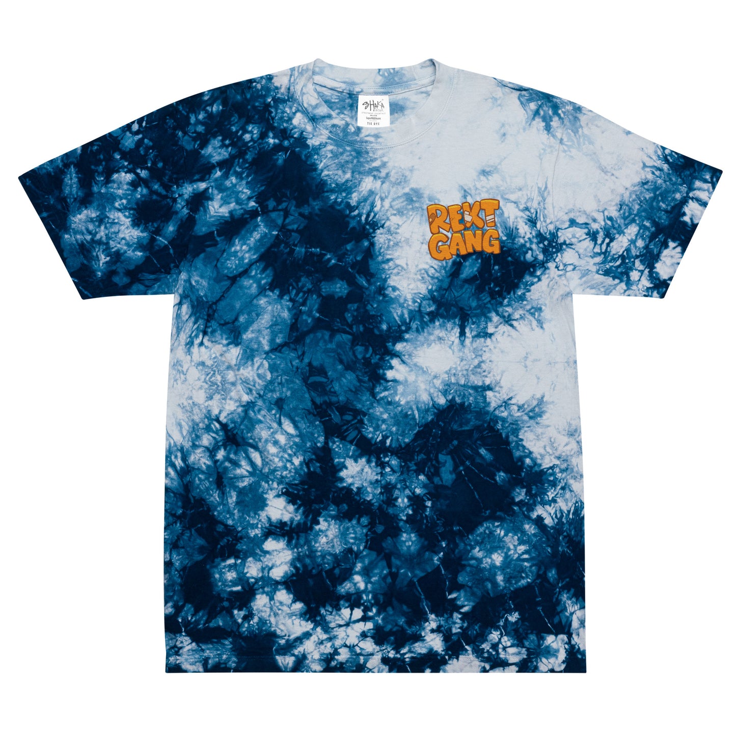 Rekt Gang - Embordered Logo on Tie-dye