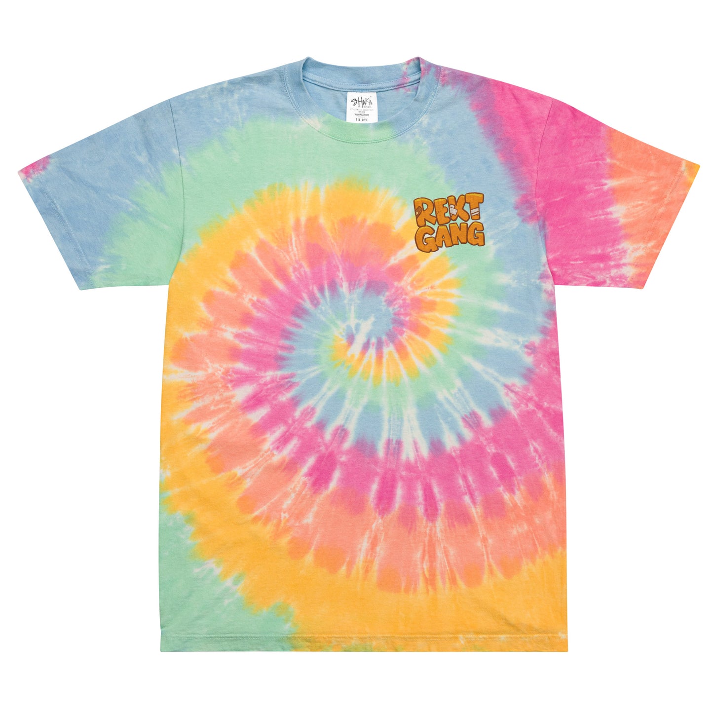 Rekt Gang - Embordered Logo on Tie-dye