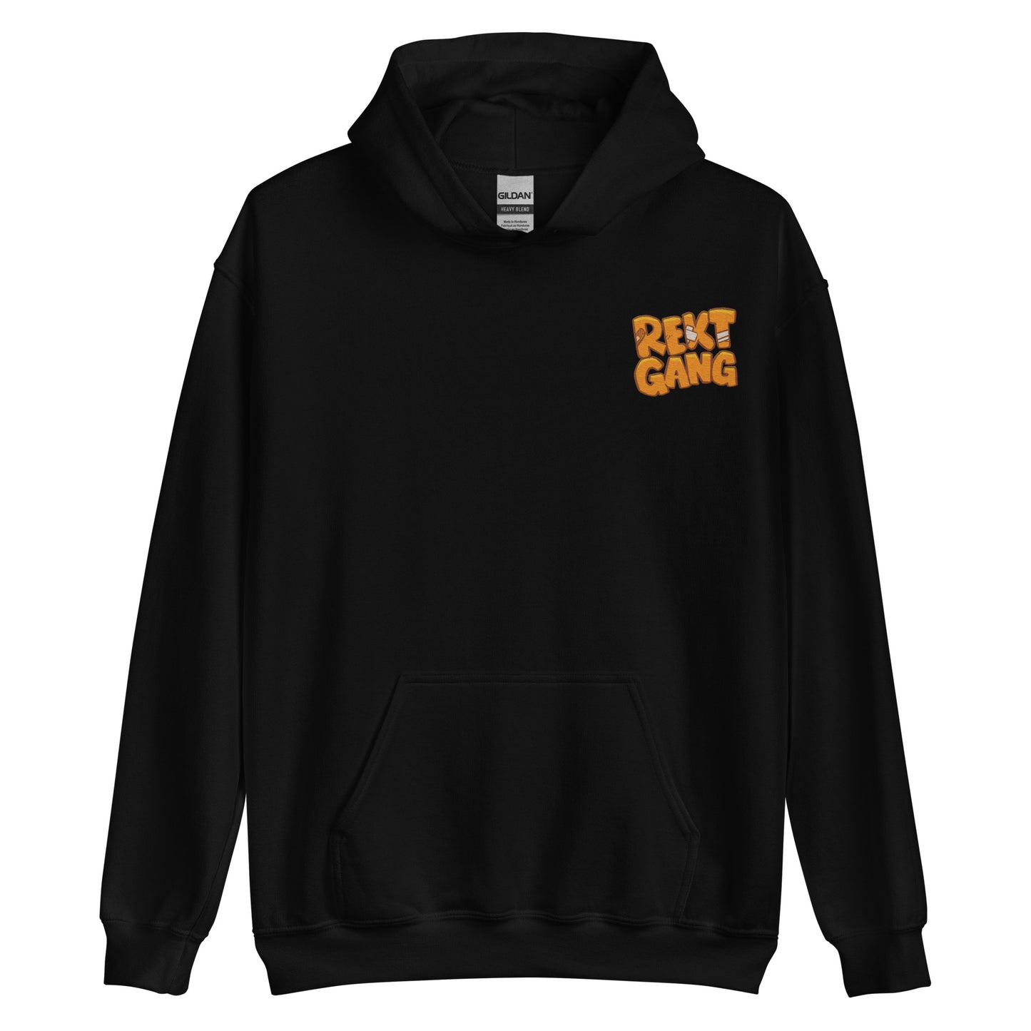 Rekt Gang - Embroidered hoodie 50/50 Blend