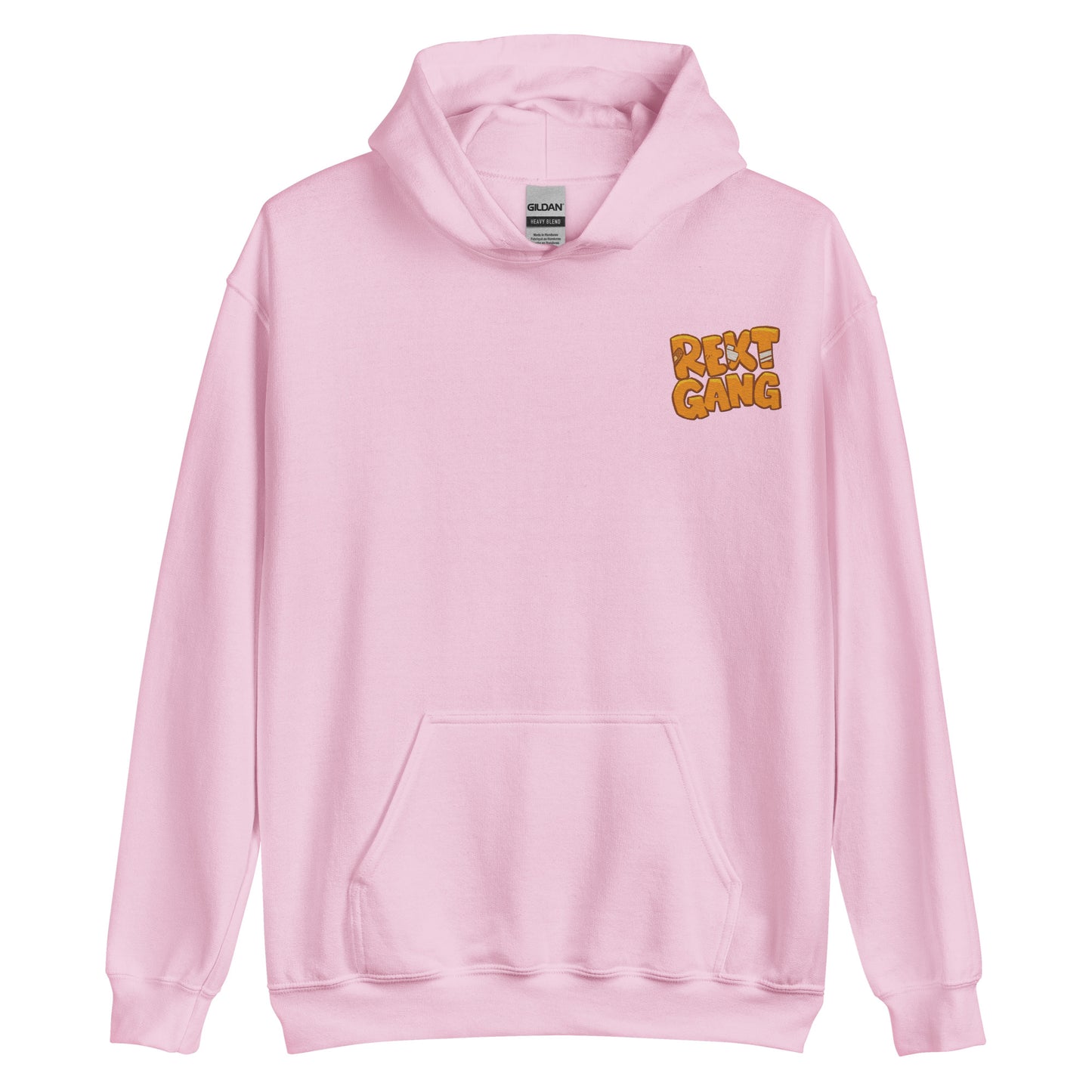 Rekt Gang - Embroidered hoodie 50/50 Blend